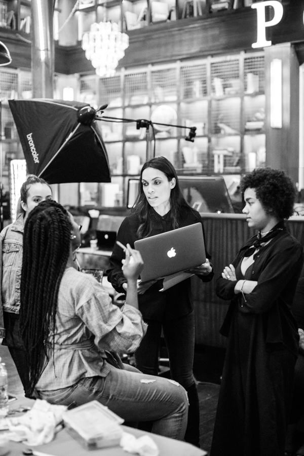 Rosario Dawson BTS - Christine Chang Photography www.christinechangphoto.com