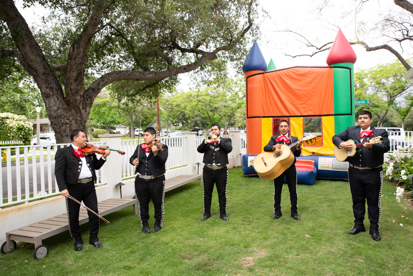 Mariachi band at fiesta themed birthday party. Christine Chang Photography. www.christinechangphoto.com