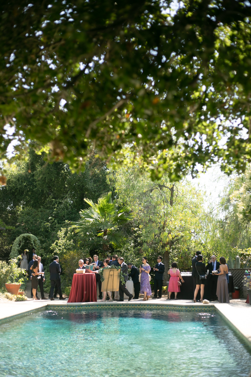 Wedding at The Mountain Mermaid in Topanga. Photo by Christine Chang Photography. www.christinechangphoto.com