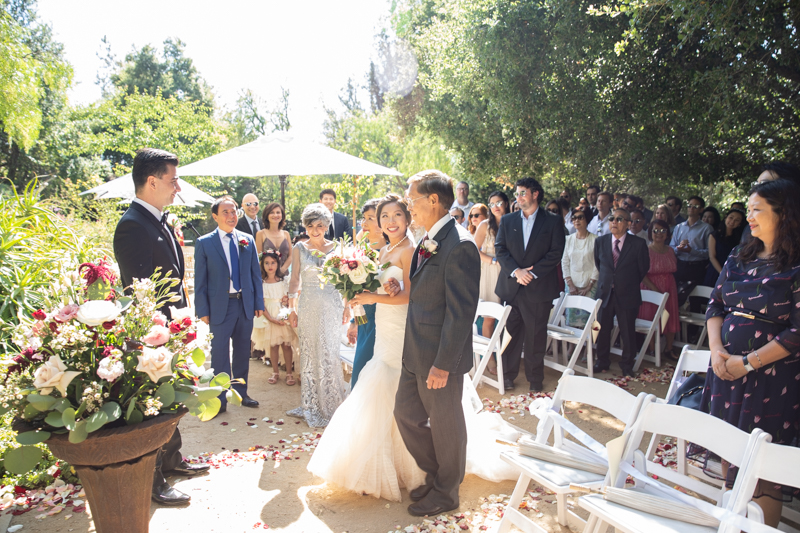 Wedding at The Mountain Mermaid in Topanga. Photo by Christine Chang Photography. www.christinechangphoto.com